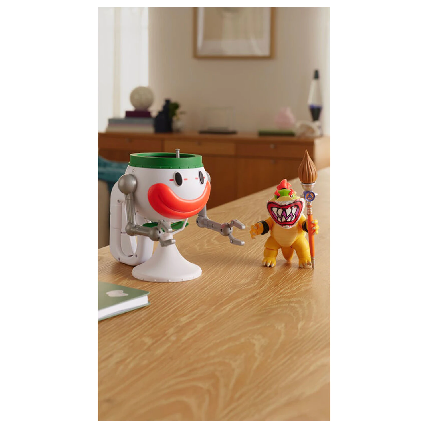Super Mario Bros - Super Mario Galaxy Movie Bowser Jr. Clown Car figura fotografija izdelka