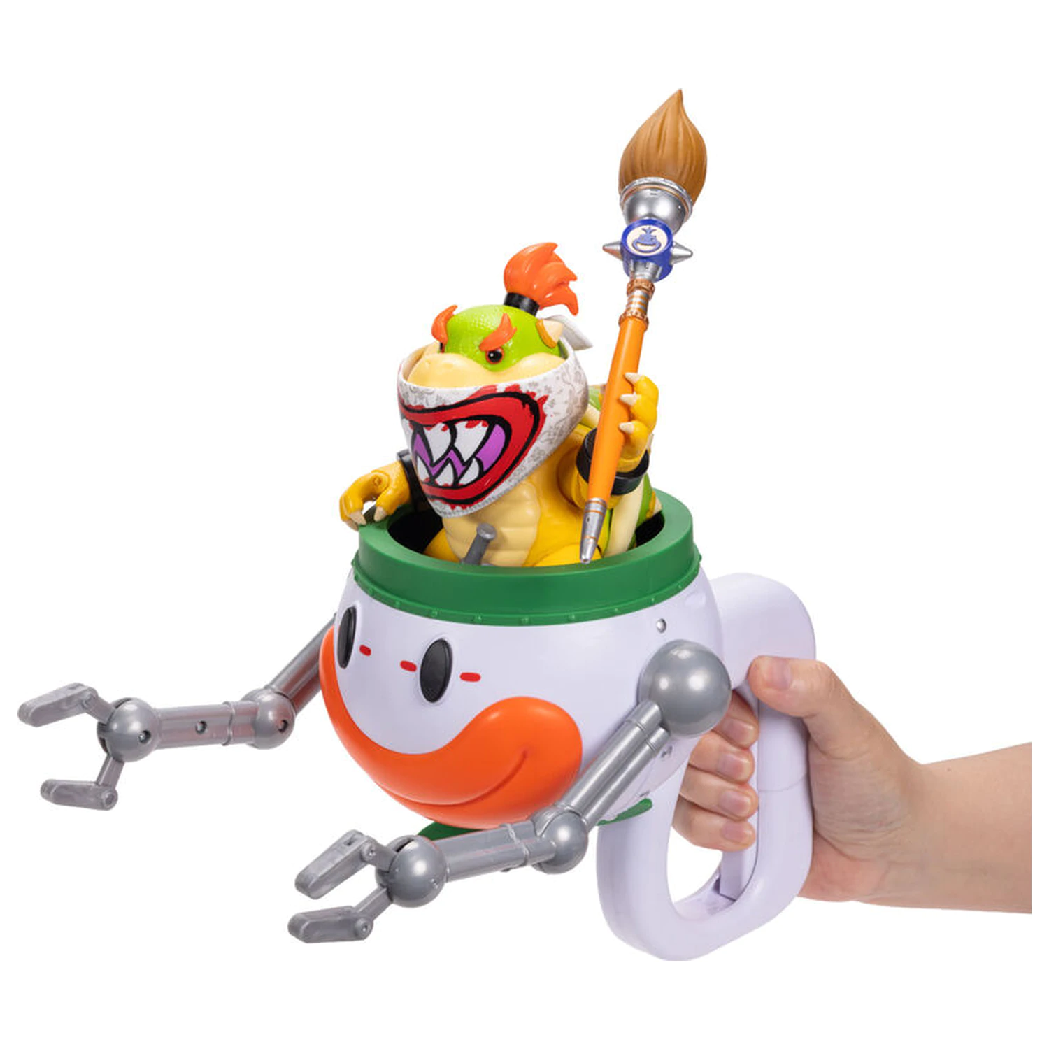 Super Mario Bros - Super Mario Galaxy Movie Bowser Jr. Clown Car figura fotografija izdelka