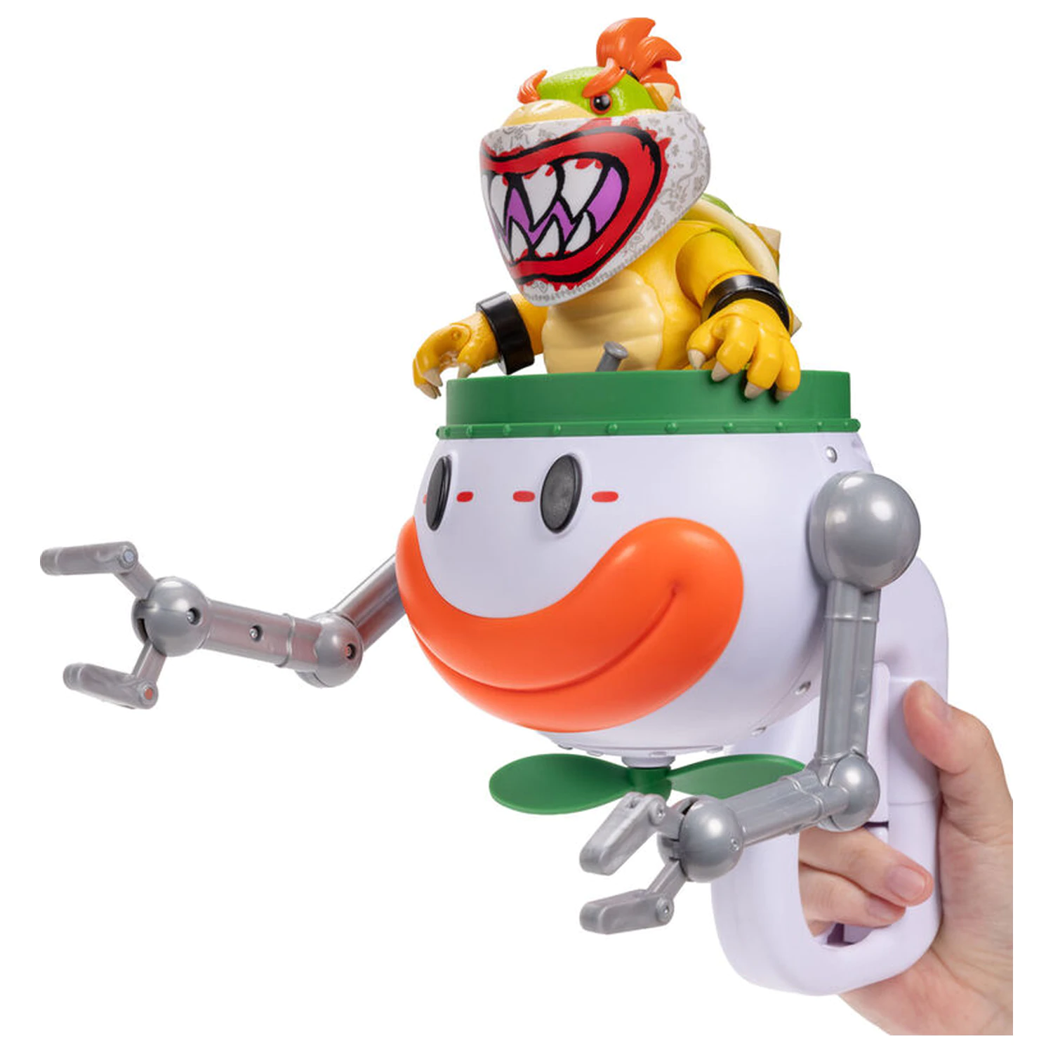 Super Mario Bros - Super Mario Galaxy Movie Bowser Jr. Clown Car figura fotografija izdelka