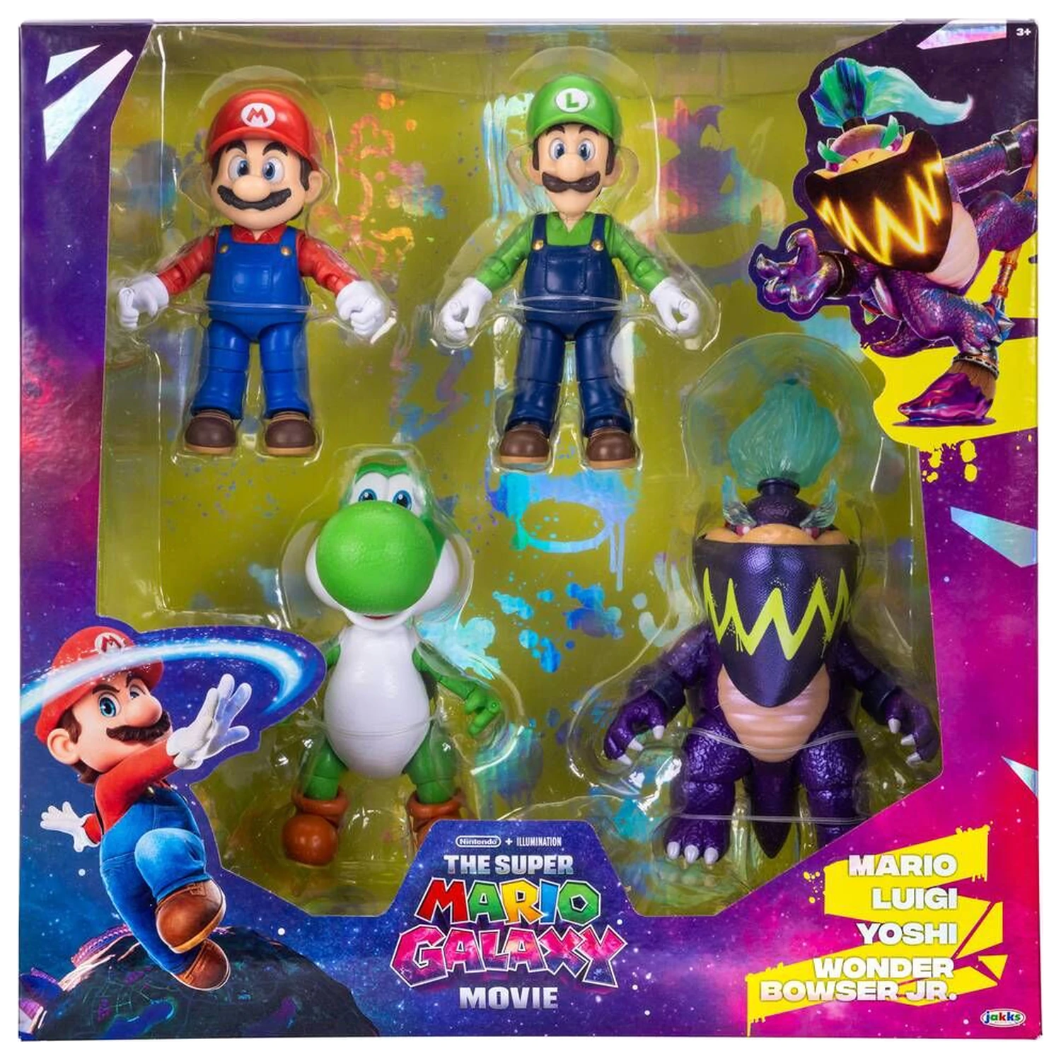 Super Mario Bros - Super Mario Galaxy Movie pack figurice 12,5cm fotografija izdelka