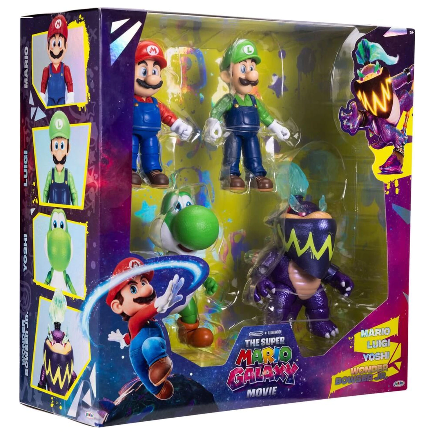 Super Mario Bros - Super Mario Galaxy Movie pack figurice 12,5cm fotografija izdelka