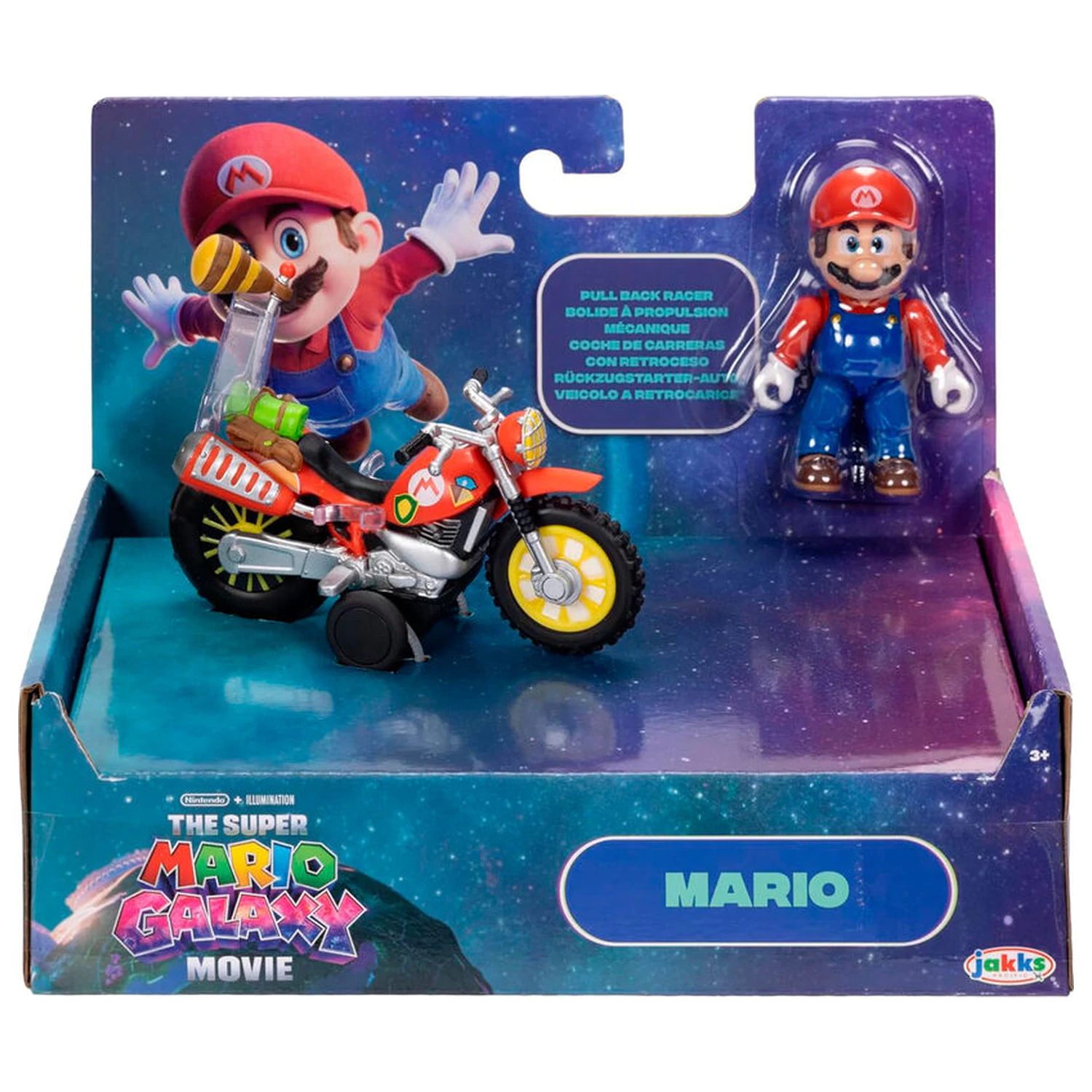 Super Mario figura in motorno kolo igrača - Mario fotografija izdelka