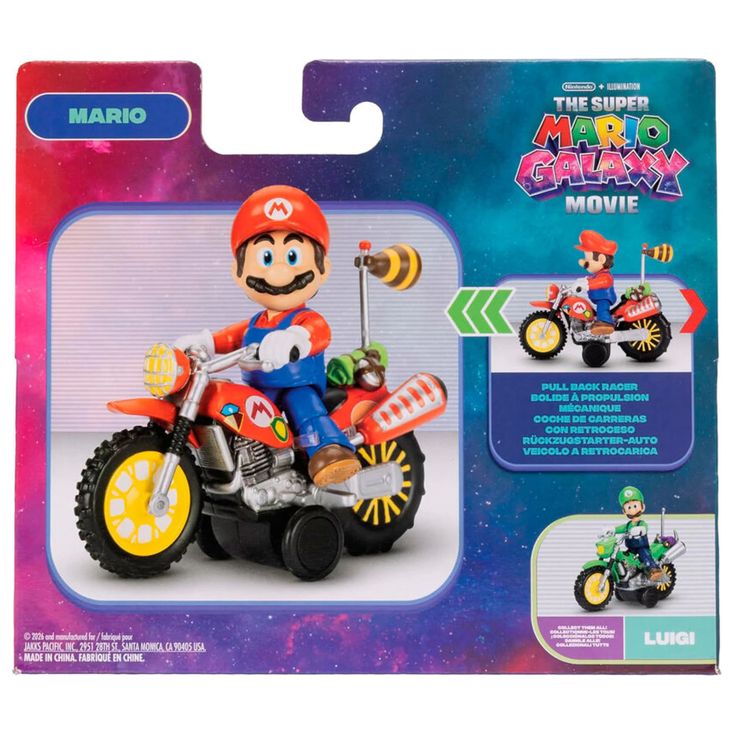 Super Mario figura in motorno kolo igrača - Mario fotografija izdelka