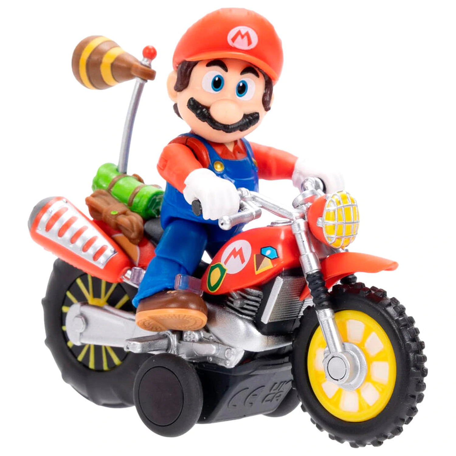 Super Mario figura in motorno kolo igrača - Mario fotografija izdelka