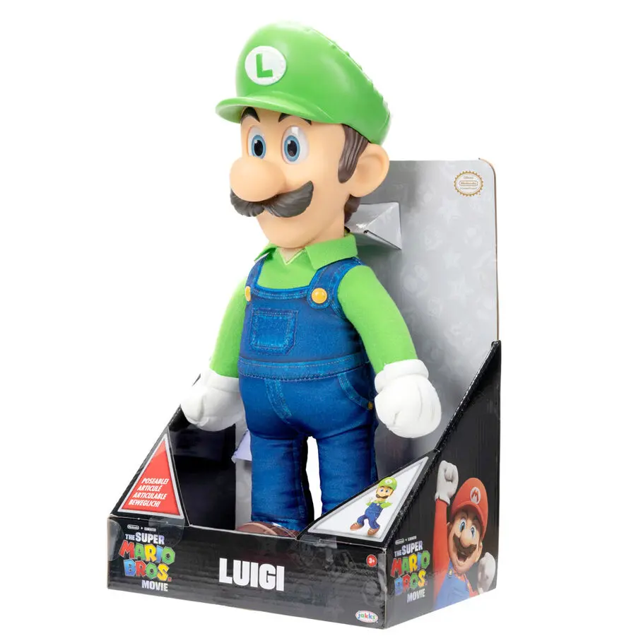 The Super Mario Bros. Movie Plišasta Figura Luigi 30 cm fotografija izdelka