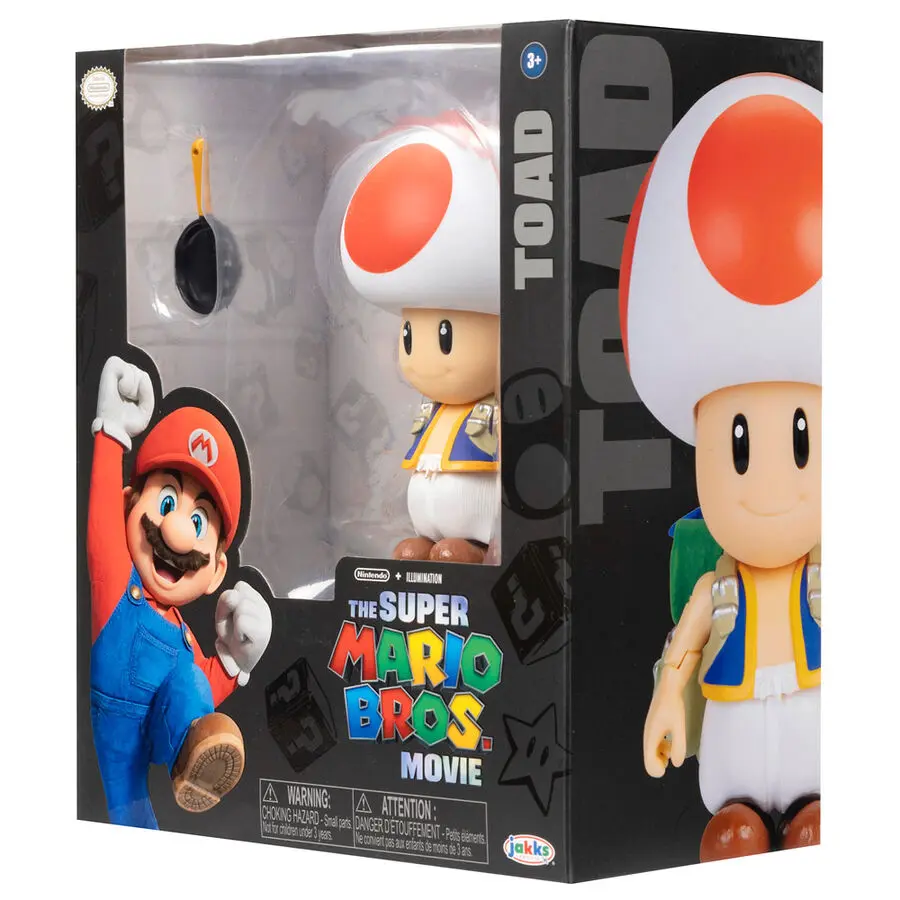 The Super Mario Bros. Movie akcijska figura Toad 13 cm fotografija izdelka