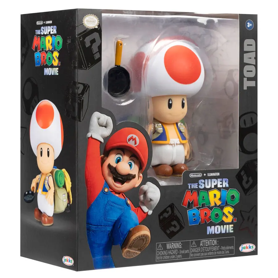 The Super Mario Bros. Movie akcijska figura Toad 13 cm fotografija izdelka