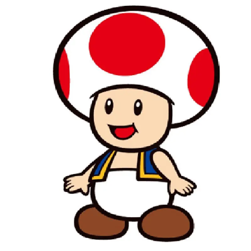 Super Mario Bros Toad 3D blazina fotografija izdelka