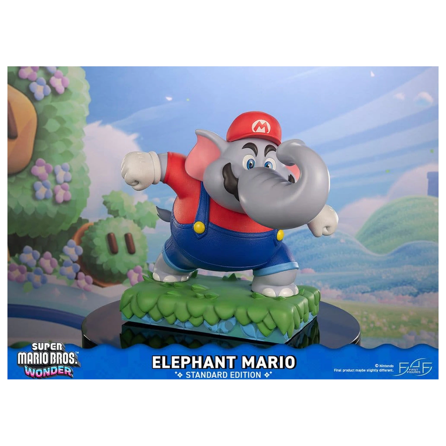 Super Mario Bros. Wonder Smolska statua Elephant Mario Standard Edition 43 cm fotografija izdelka