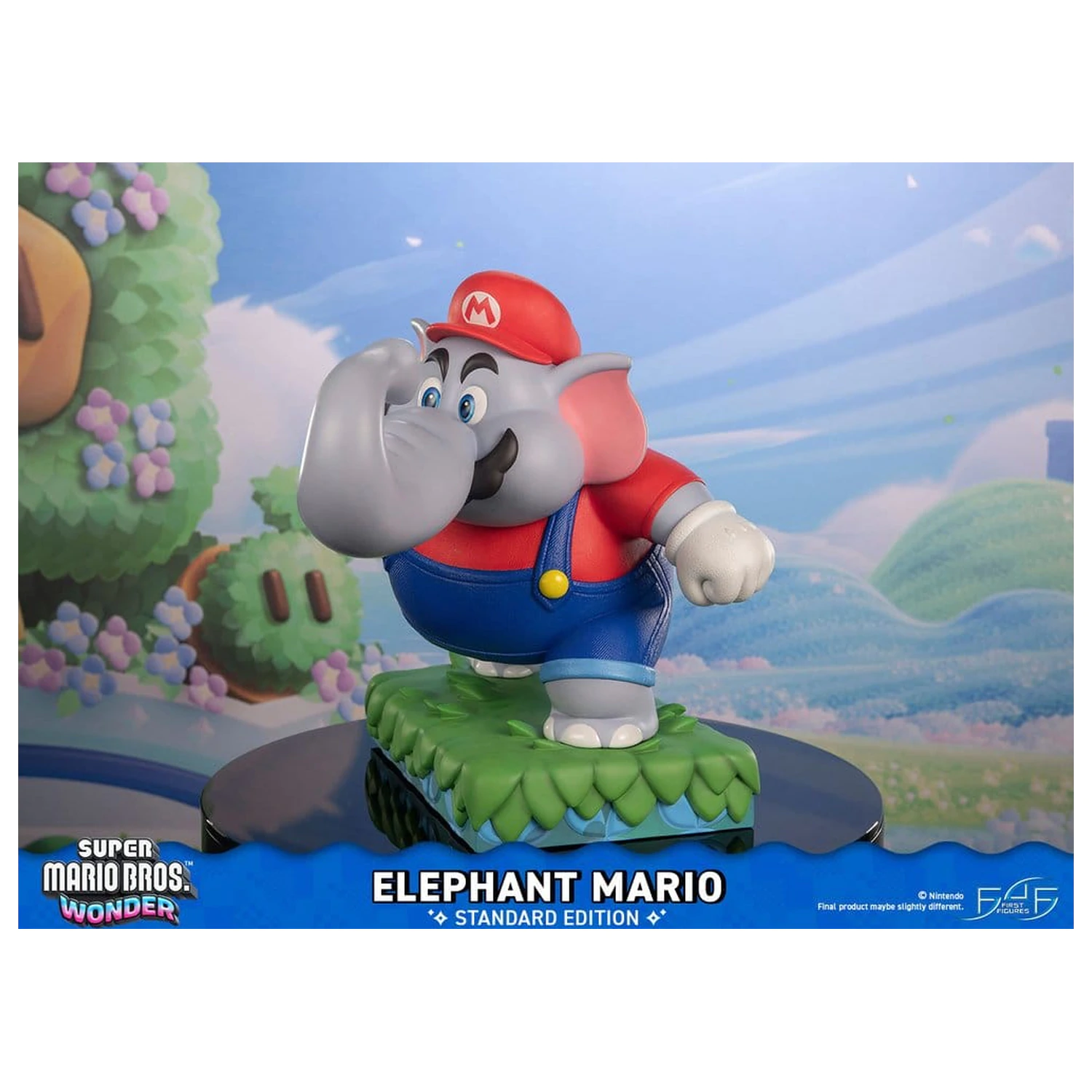 Super Mario Bros. Wonder Smolska statua Elephant Mario Standard Edition 43 cm fotografija izdelka