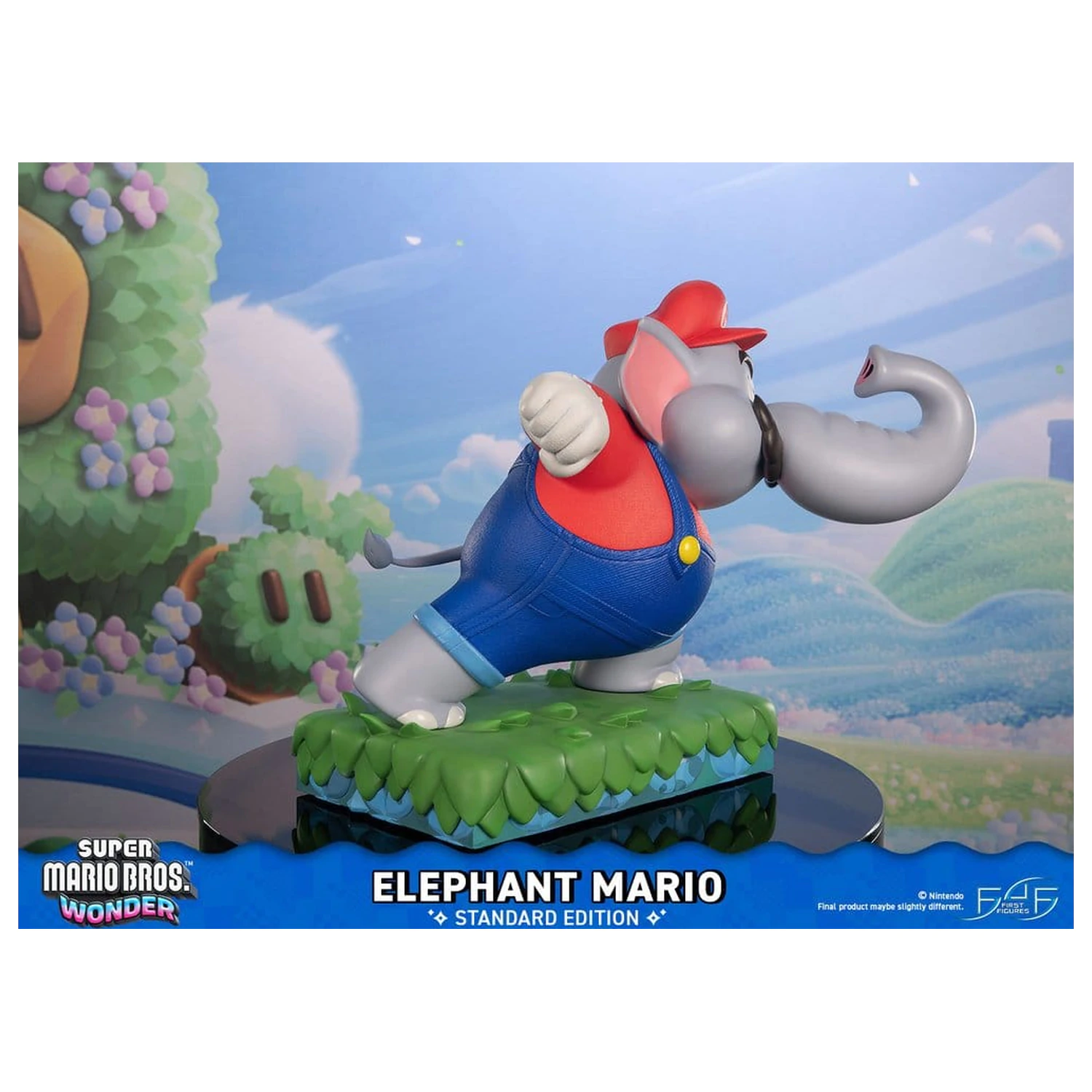 Super Mario Bros. Wonder Smolska statua Elephant Mario Standard Edition 43 cm fotografija izdelka