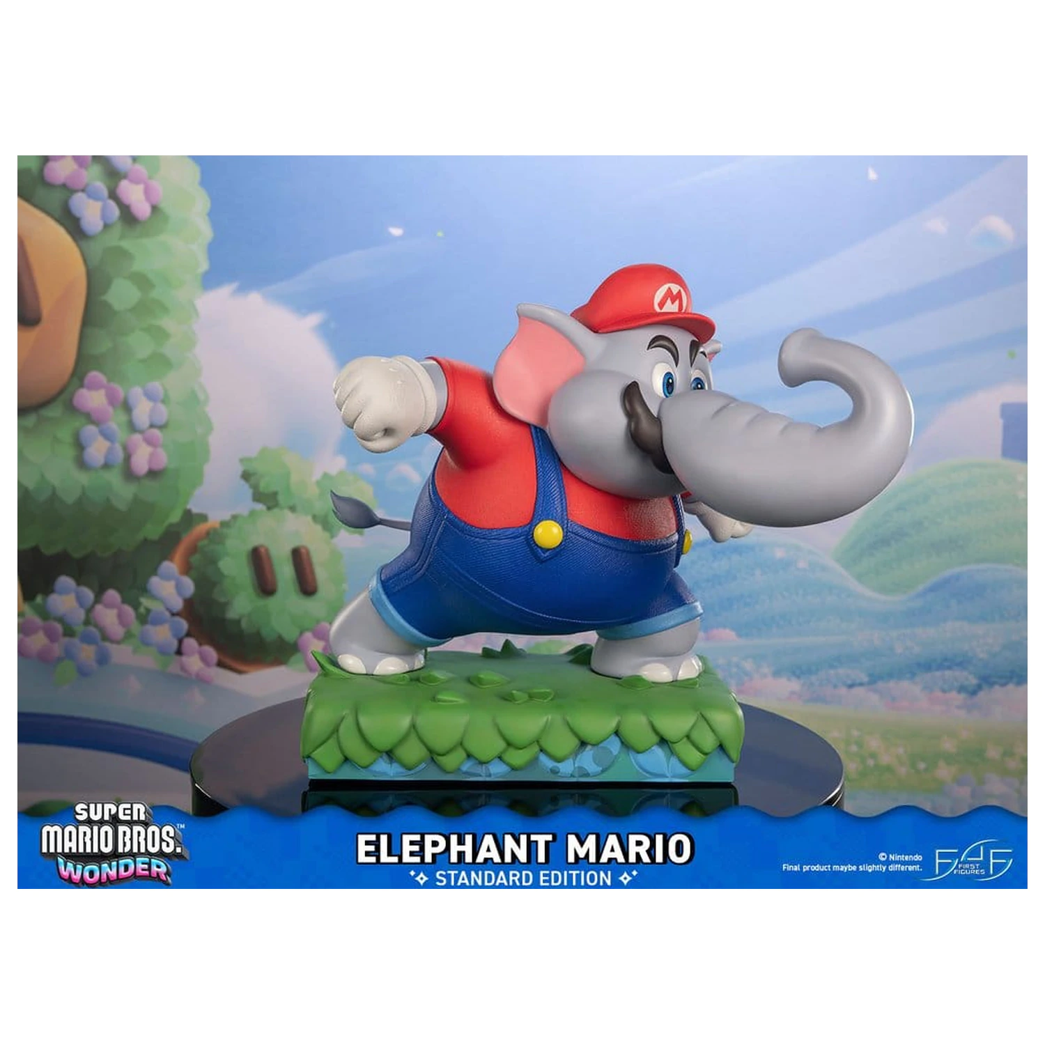Super Mario Bros. Wonder Smolska statua Elephant Mario Standard Edition 43 cm fotografija izdelka
