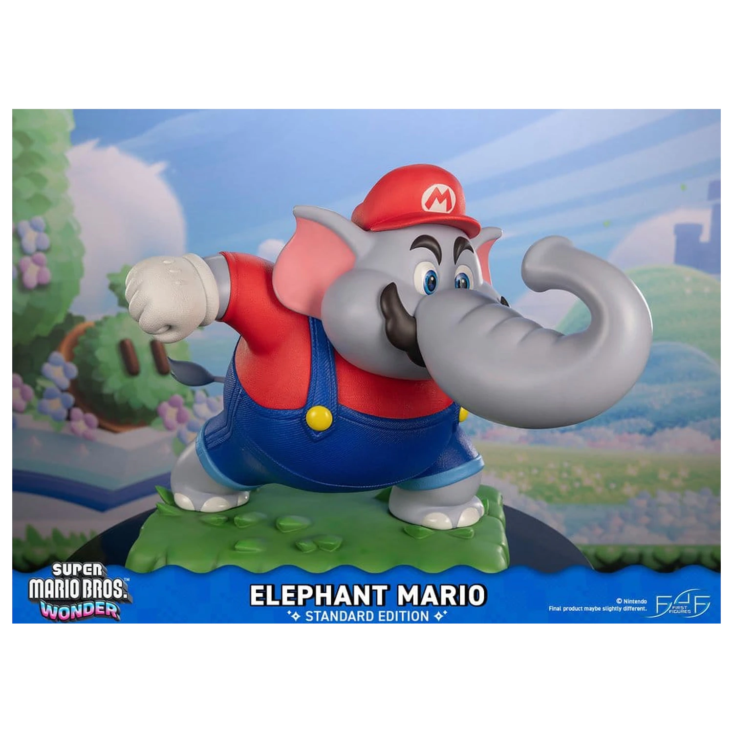 Super Mario Bros. Wonder Smolska statua Elephant Mario Standard Edition 43 cm fotografija izdelka