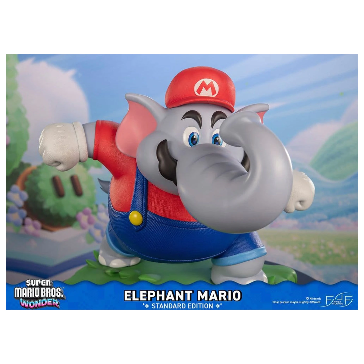 Super Mario Bros. Wonder Smolska statua Elephant Mario Standard Edition 43 cm fotografija izdelka