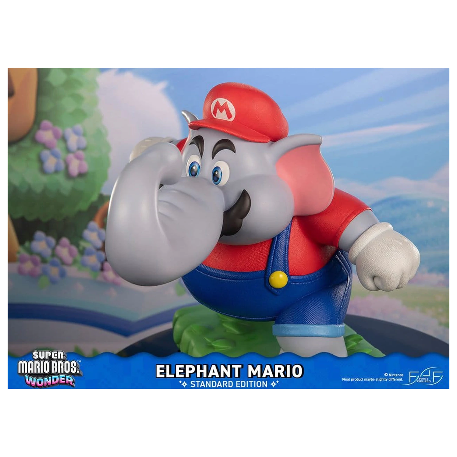 Super Mario Bros. Wonder Smolska statua Elephant Mario Standard Edition 43 cm fotografija izdelka