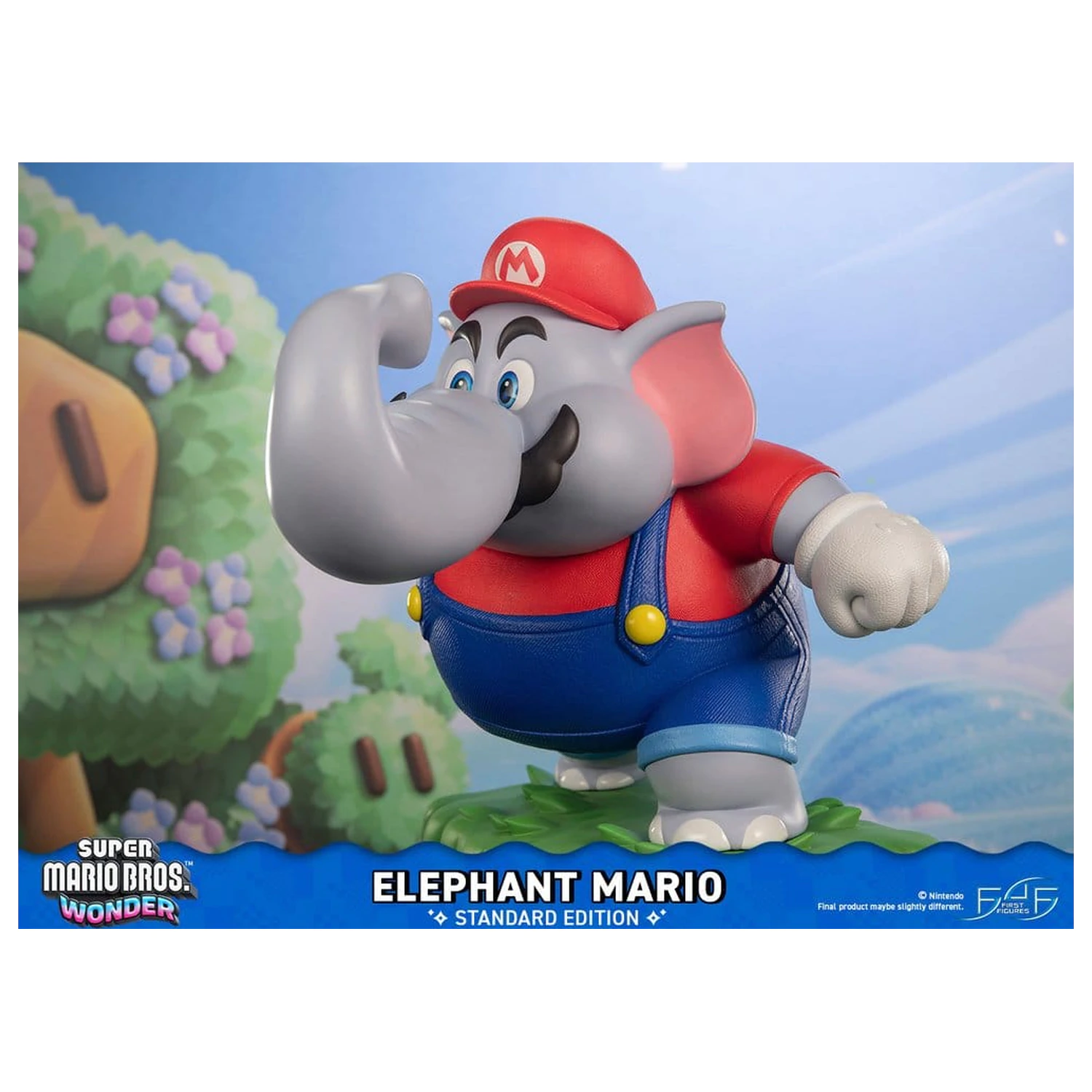 Super Mario Bros. Wonder Smolska statua Elephant Mario Standard Edition 43 cm fotografija izdelka