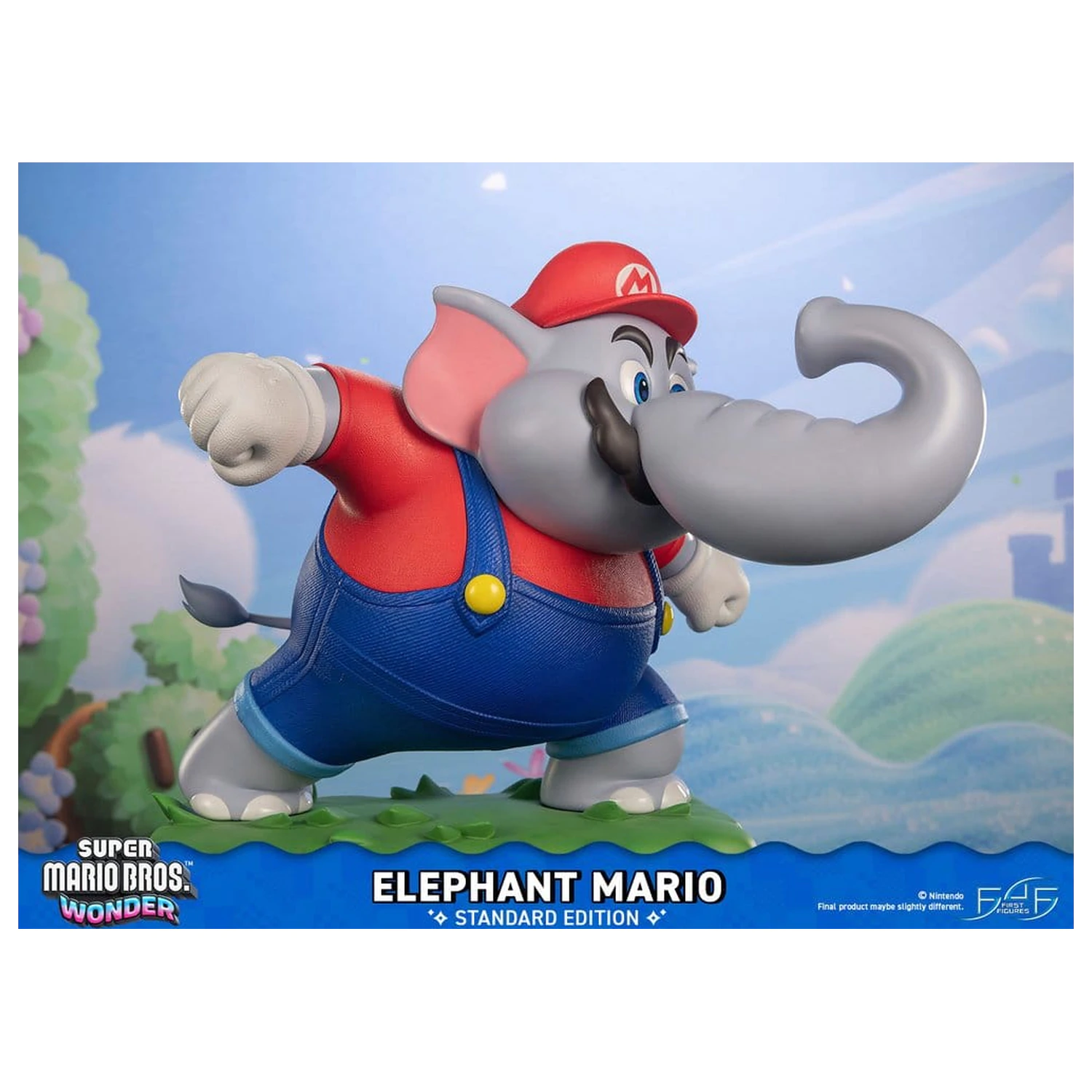 Super Mario Bros. Wonder Smolska statua Elephant Mario Standard Edition 43 cm fotografija izdelka