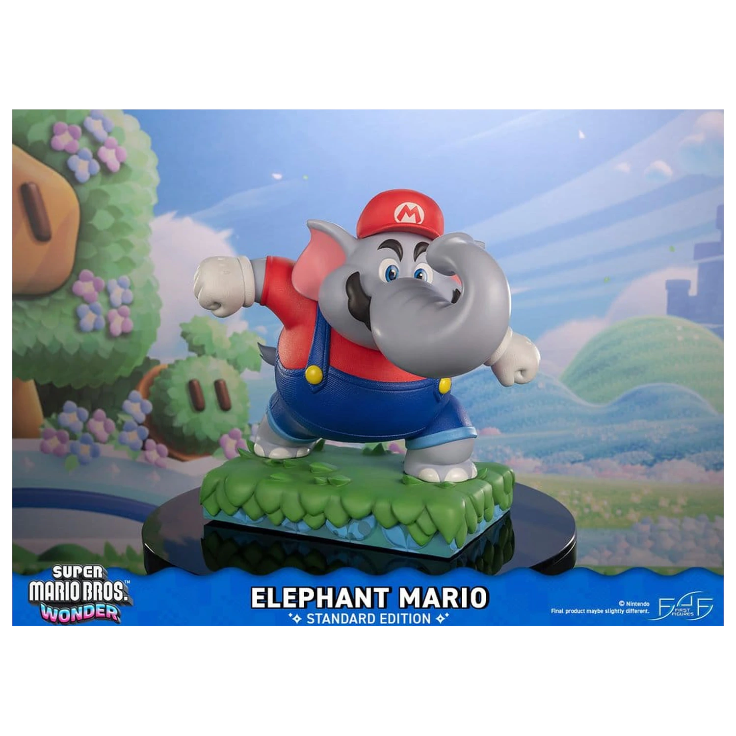 Super Mario Bros. Wonder Smolska statua Elephant Mario Standard Edition 43 cm fotografija izdelka