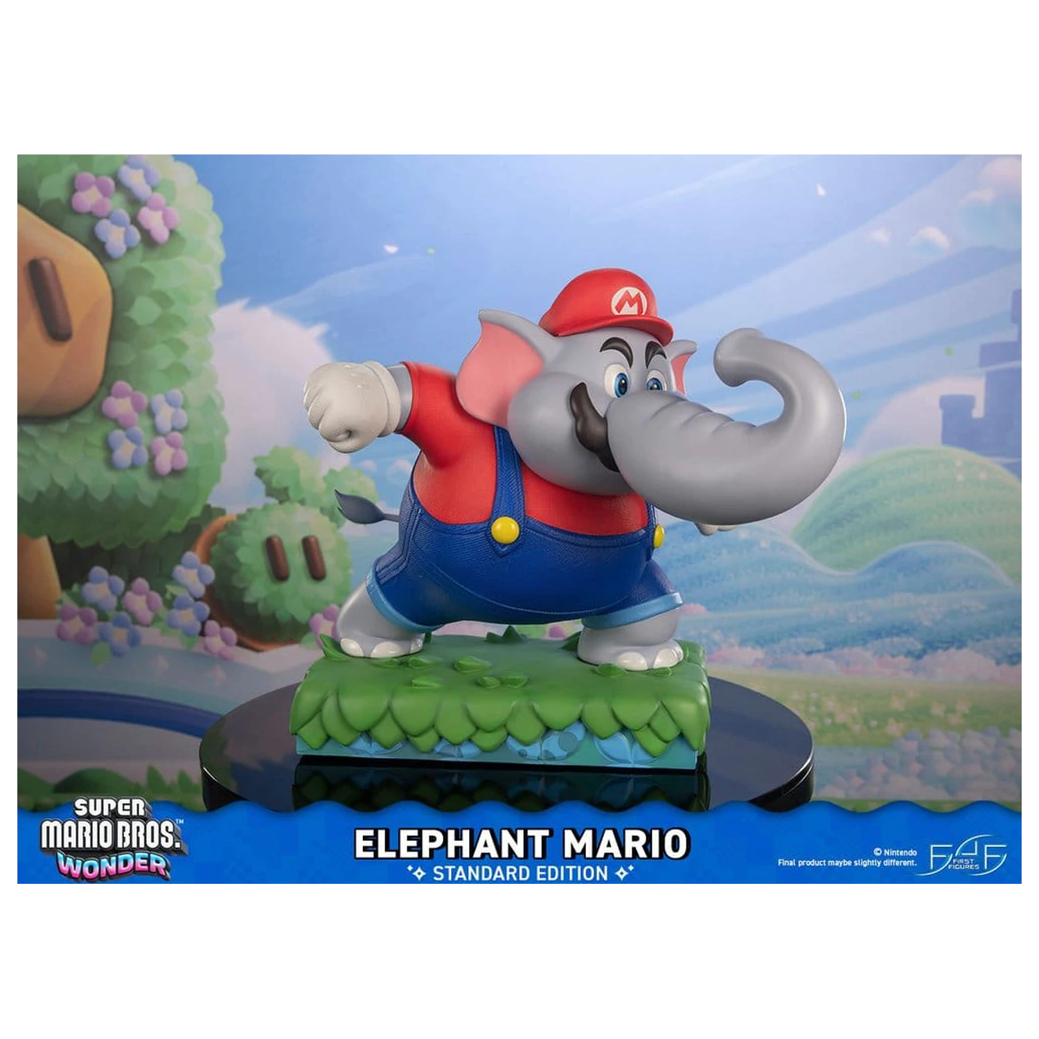 Super Mario Bros. Wonder Smolska statua Elephant Mario Standard Edition 43 cm fotografija izdelka