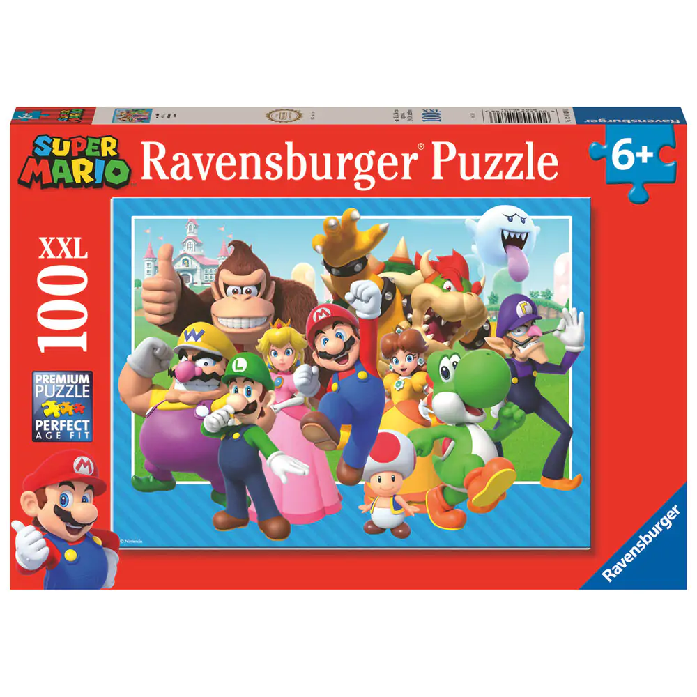 Super Mario Bros XXL sestavljanka 100 kosov fotografija izdelka