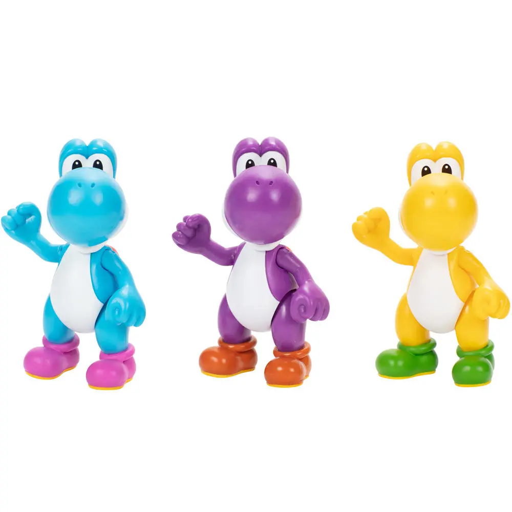 Super Mario Bros Yoshi paket 3 figure 10cm fotografija izdelka