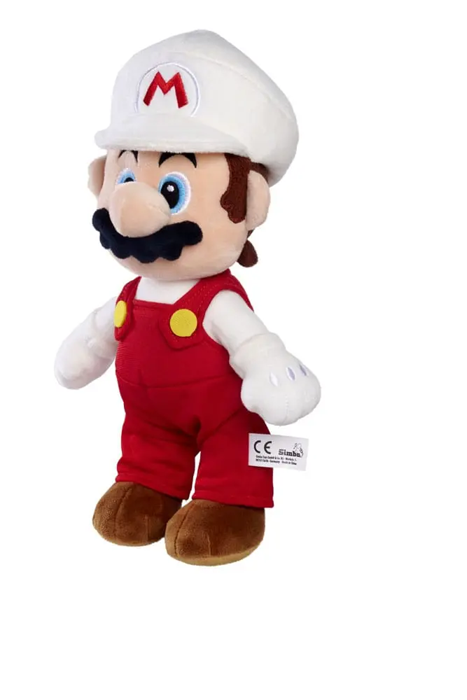 Super Mario Plišasta Figura Feuer Mario 30 cm fotografija izdelka