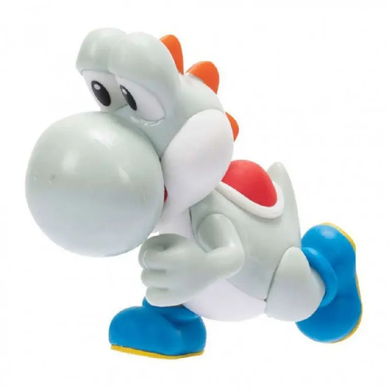 Super Mario figurica White Yoshi 6 cm fotografija izdelka