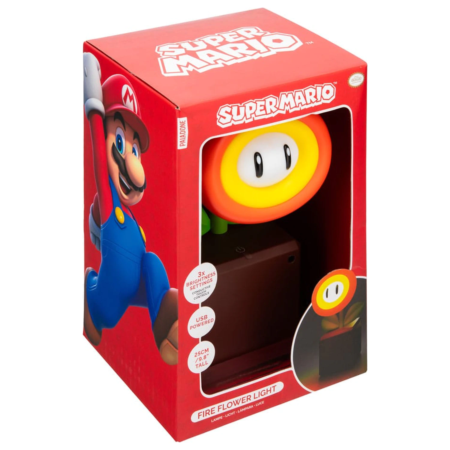Super Mario svetilka Fire Flower fotografija izdelka