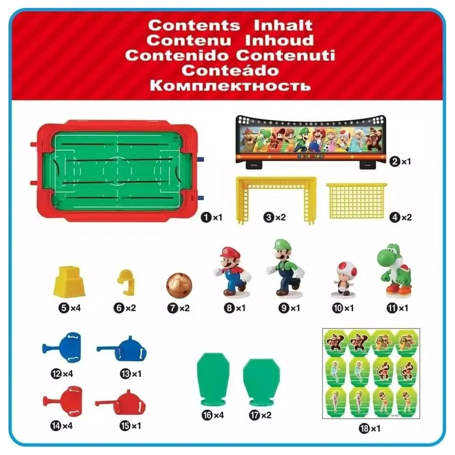 Super Mario igra Football Striker fotografija izdelka