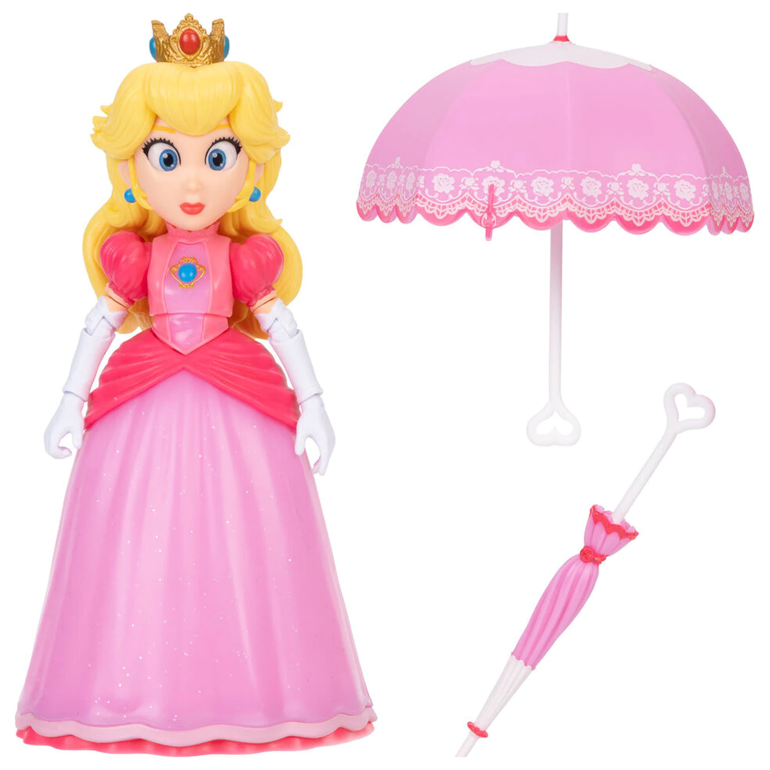 Super Mario Galaxy Movie Peach figura 13cm fotografija izdelka