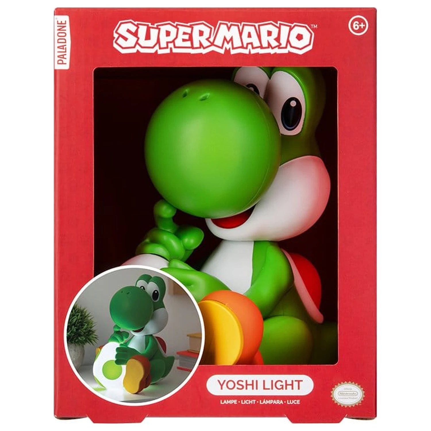 Super Mario GloBuddies Svetloba Yoshi 18 cm fotografija izdelka