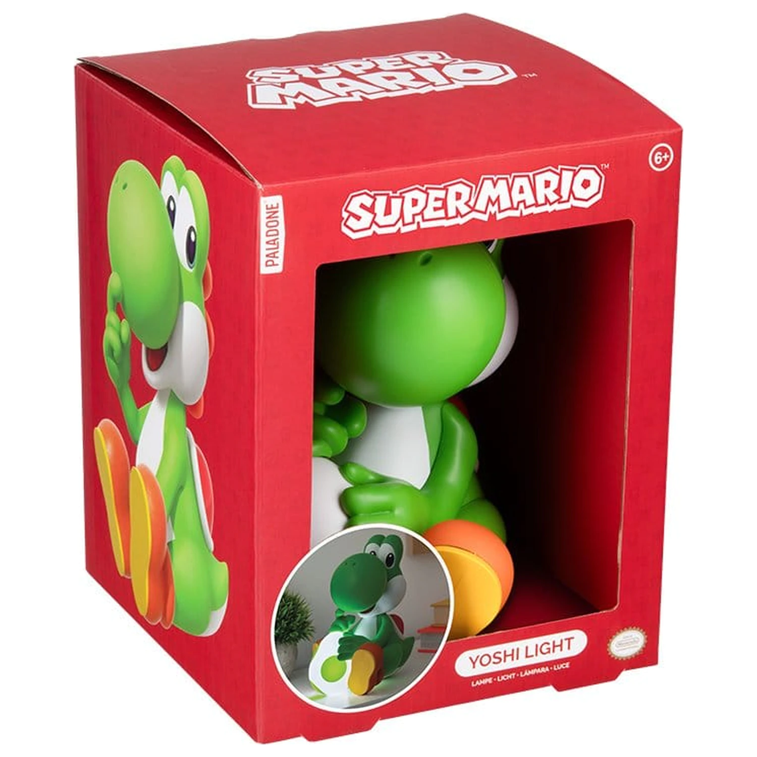 Super Mario GloBuddies Svetloba Yoshi 18 cm fotografija izdelka