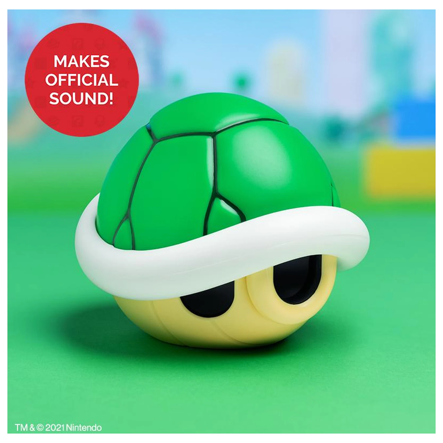 Super Mario Green Shell dekorativna lučka z zvokom 15cm fotografija izdelka