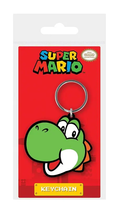 Super Mario Gumijast Keychain Yoshi 6 cm fotografija izdelka