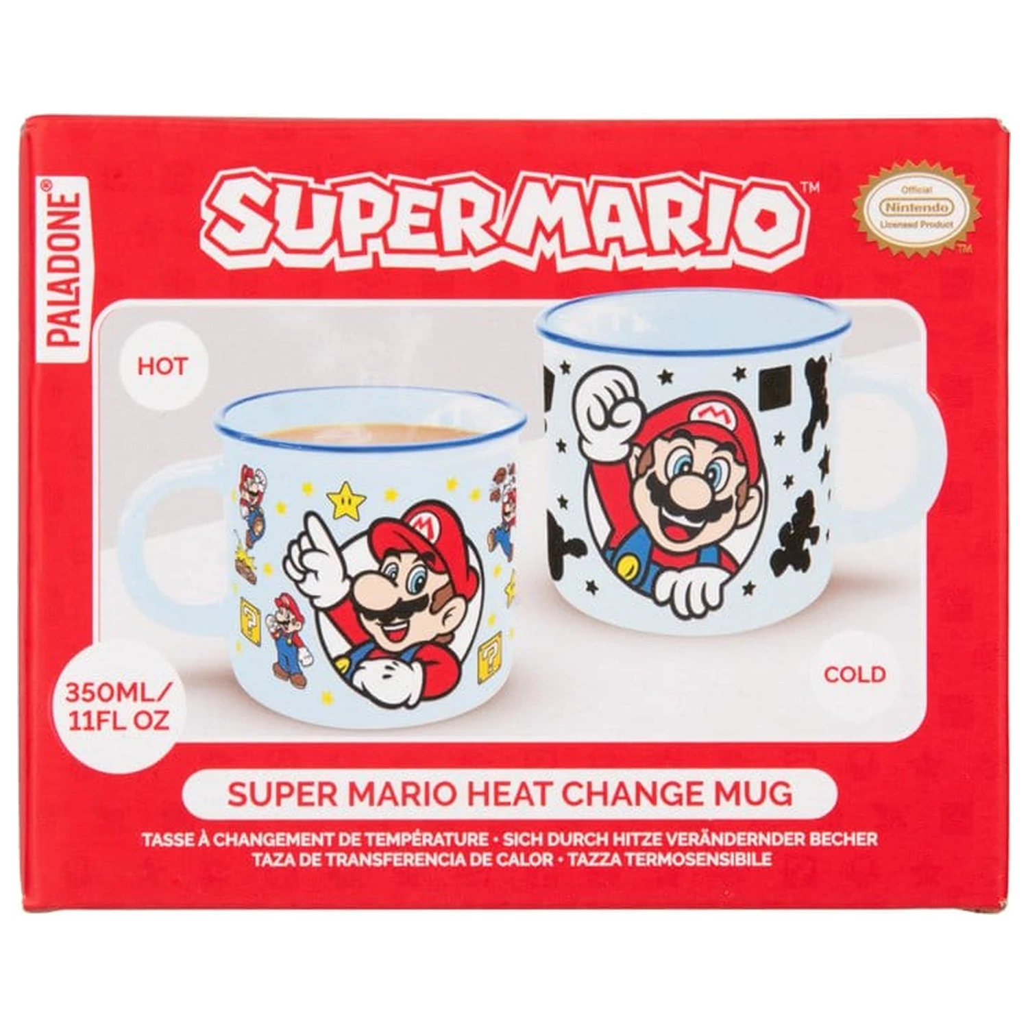 Super Mario Skodelica s spremenljivo toploto Mario fotografija izdelka
