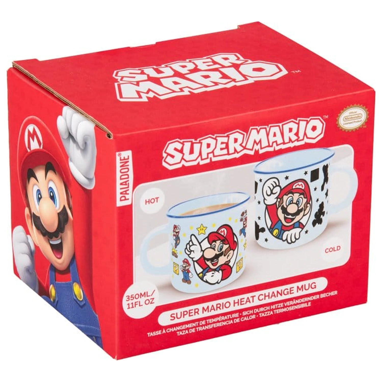 Super Mario Skodelica s spremenljivo toploto Mario fotografija izdelka