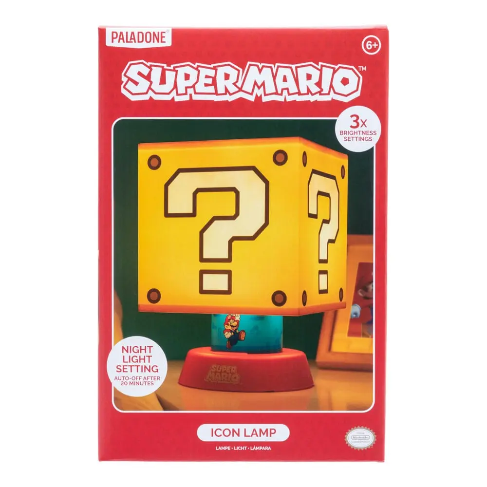 Super Mario LED svetlobna ikona 26 cm fotografija izdelka