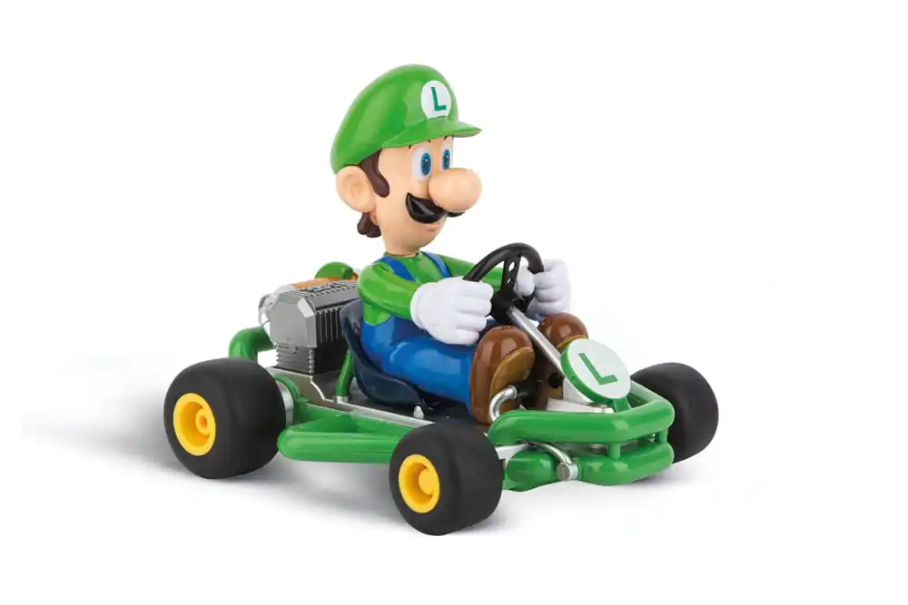 Super Mario Kart RC avto na daljinsko vodenje 1/18 2.4GHz Pipe Kart Luigi fotografija izdelka