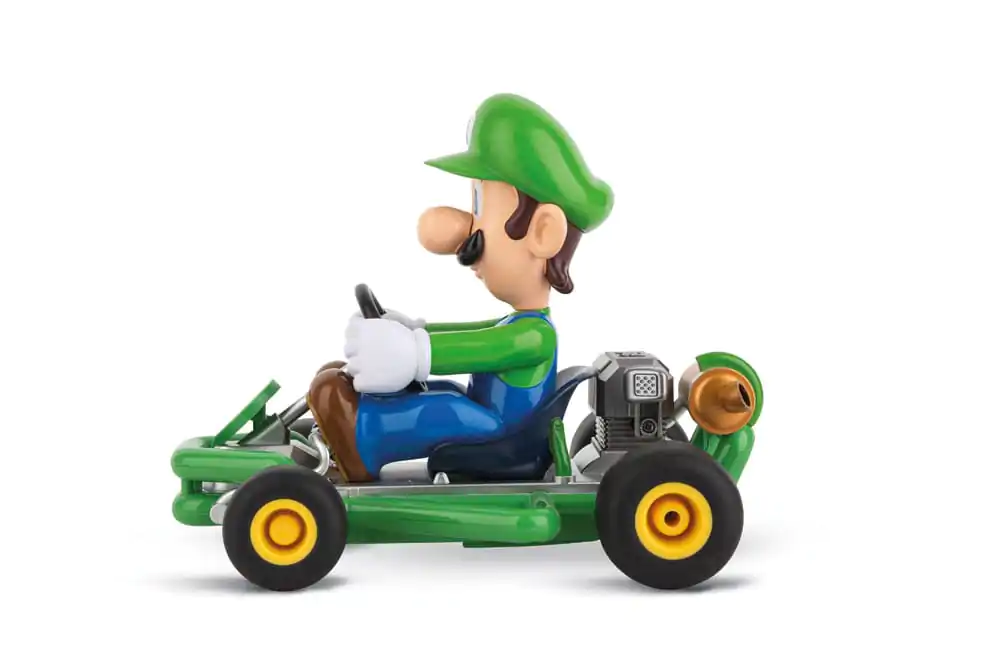 Super Mario Kart RC avto na daljinsko vodenje 1/18 2.4GHz Pipe Kart Luigi fotografija izdelka