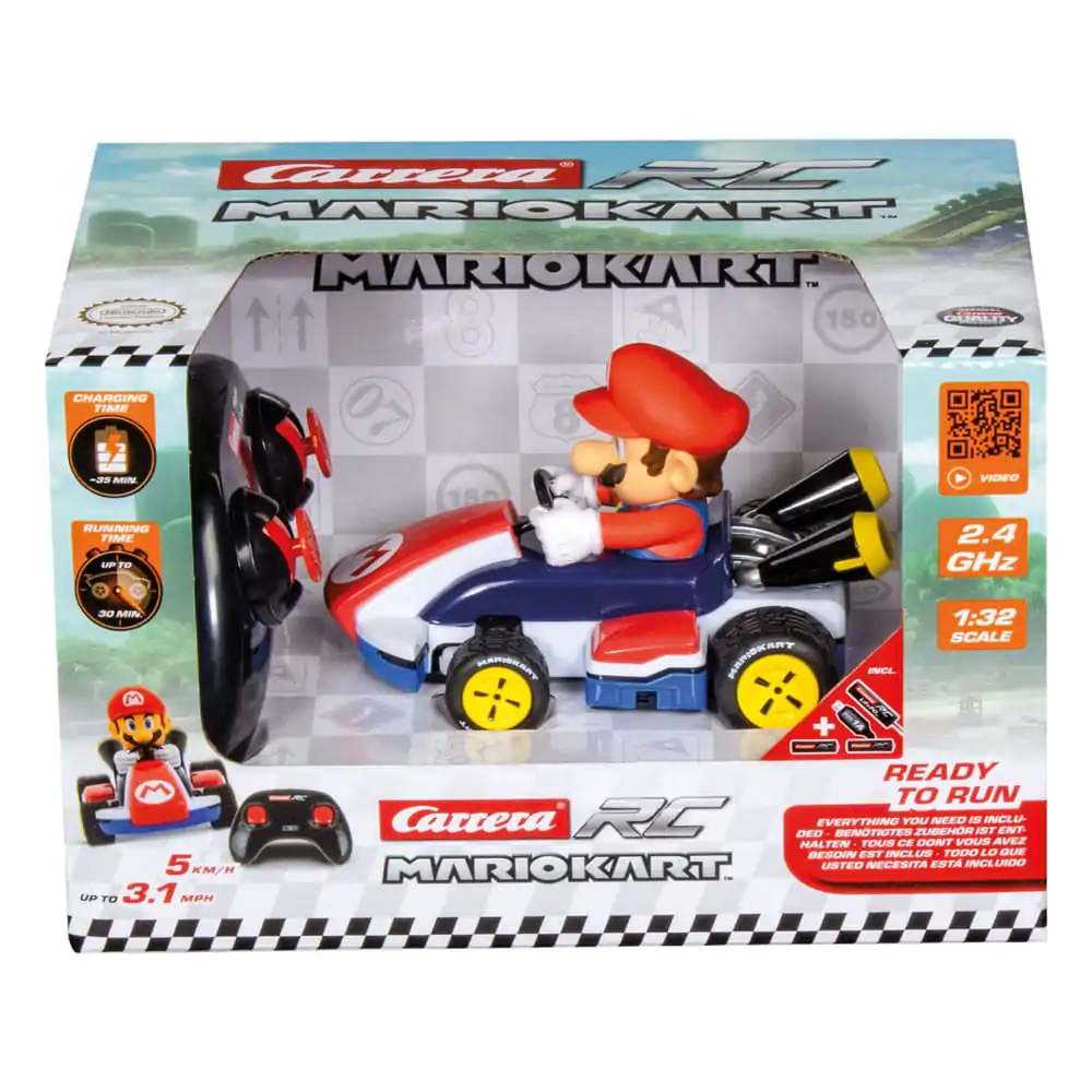 Super Mario Kart daljinsko vodena dirkalna Kart 1/32 2.4GHz Mario fotografija izdelka