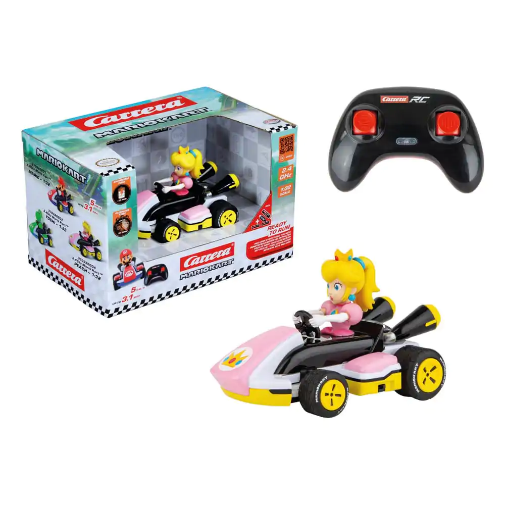 Super Mario Kart RC dirkalni Kart na daljinsko upravljanje 1/32 2.4GHz Peach fotografija izdelka