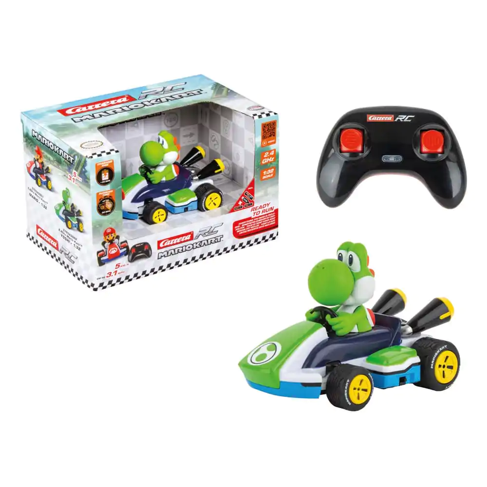 Super Mario Kart RC dirkalni Kart na daljinsko vodenje 1/32 2.4GHz Yoshi fotografija izdelka