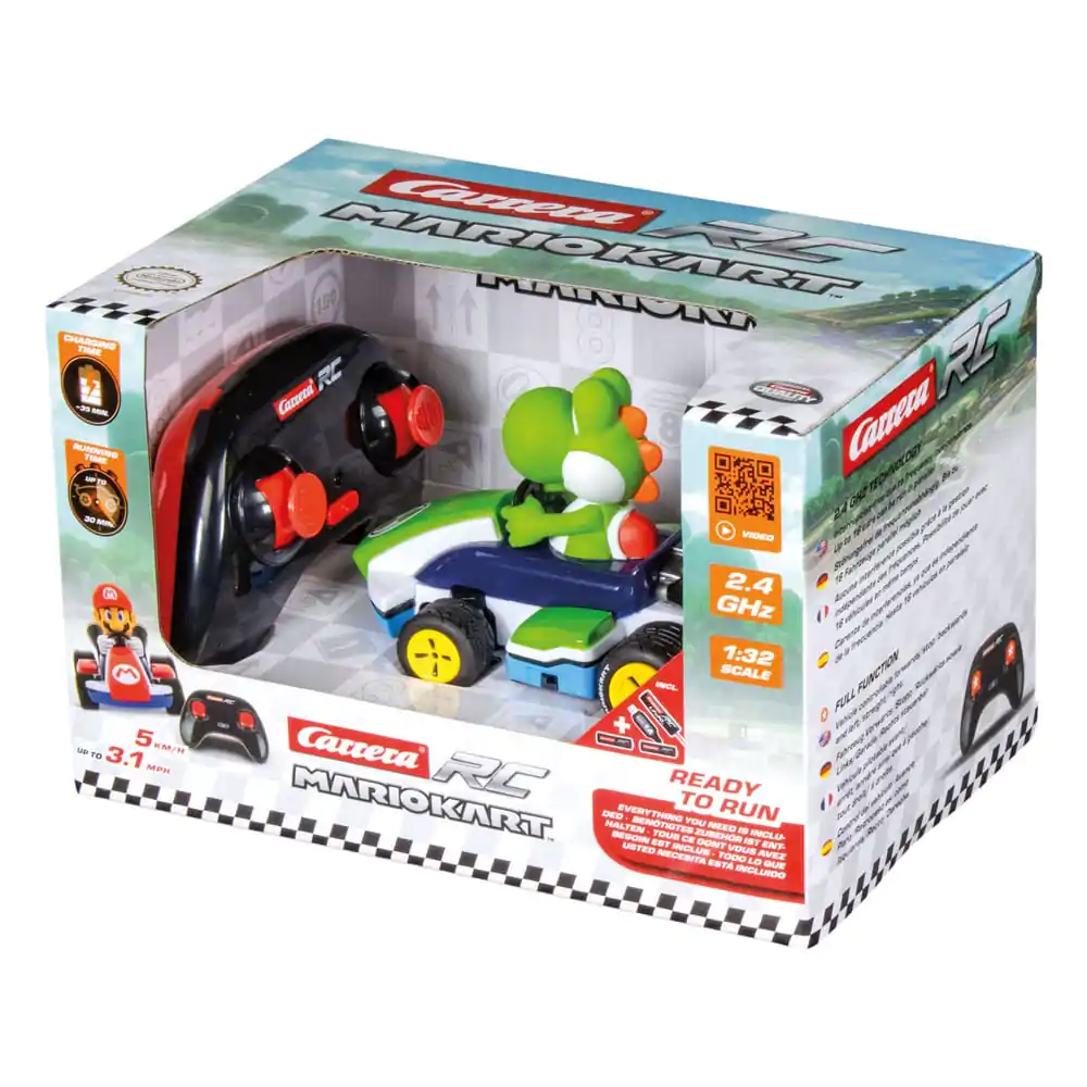 Super Mario Kart RC dirkalni Kart na daljinsko vodenje 1/32 2.4GHz Yoshi fotografija izdelka