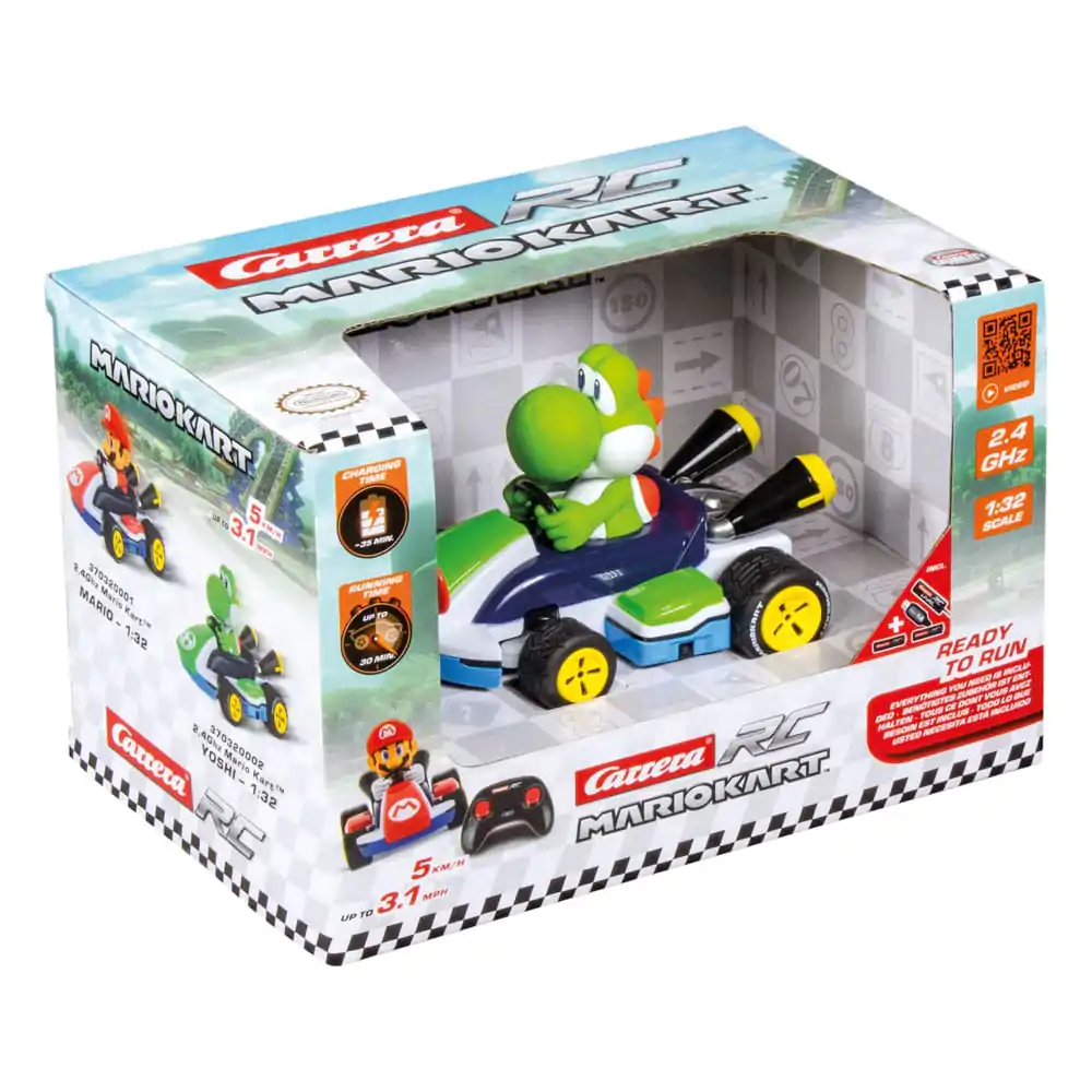Super Mario Kart RC dirkalni Kart na daljinsko vodenje 1/32 2.4GHz Yoshi fotografija izdelka