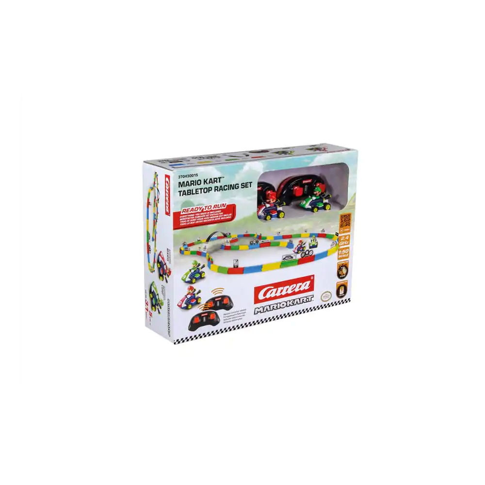 Super Mario Kart RC avto na daljinsko upravljanje 1/43 2.4GHz namizni dirkalni set Mario fotografija izdelka