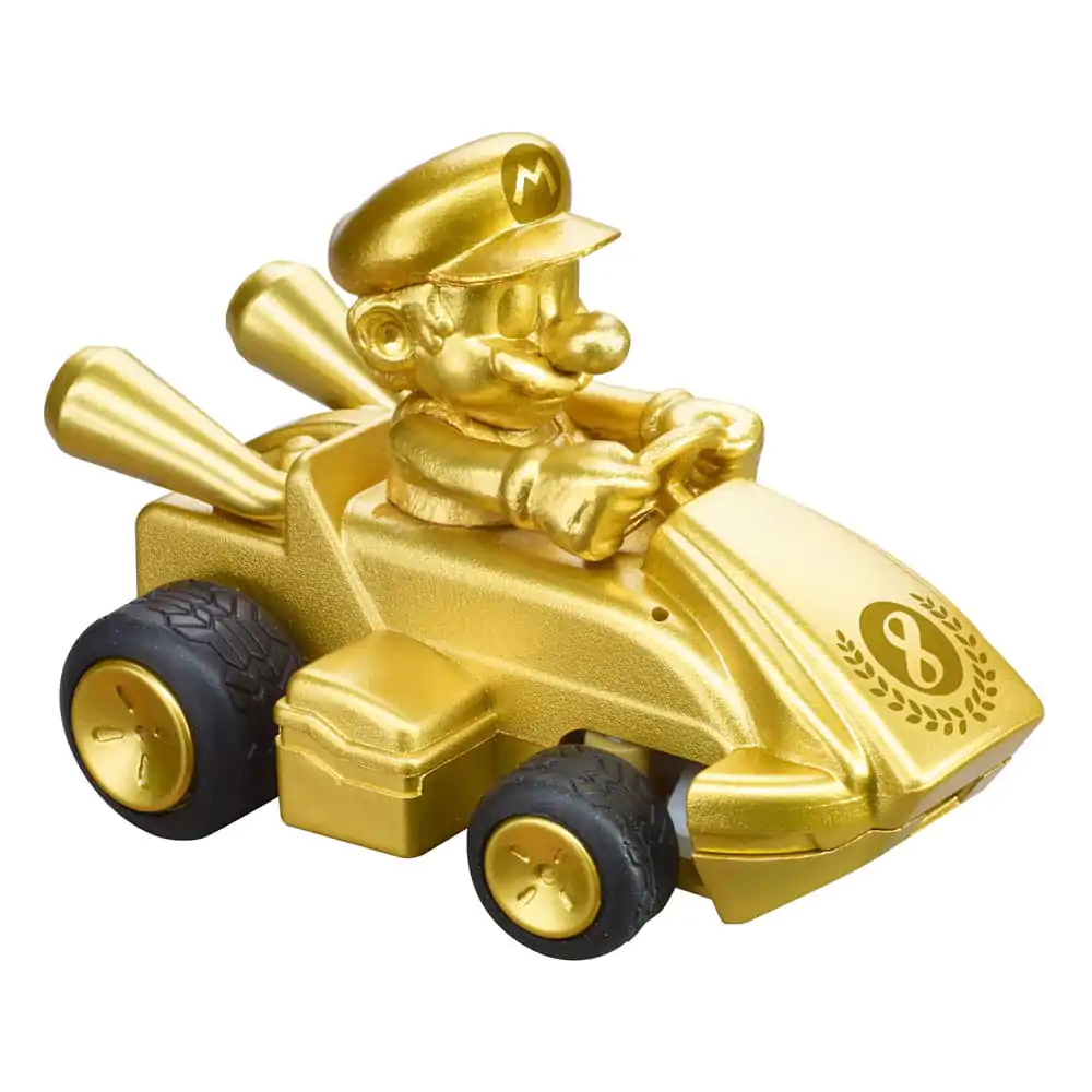 Super Mario Kart avto na daljinsko vodenje 1/50 2.4GHz Mini Mario Gold fotografija izdelka