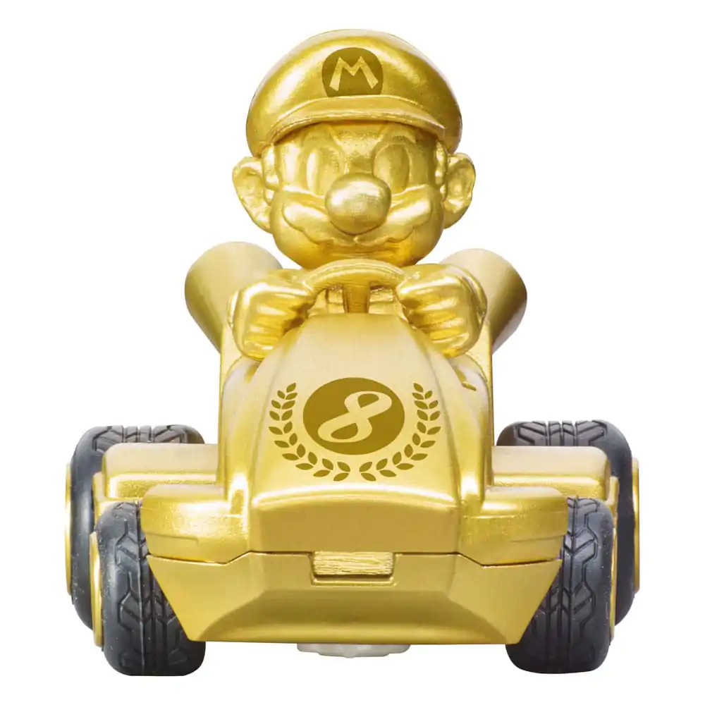 Super Mario Kart avto na daljinsko vodenje 1/50 2.4GHz Mini Mario Gold fotografija izdelka