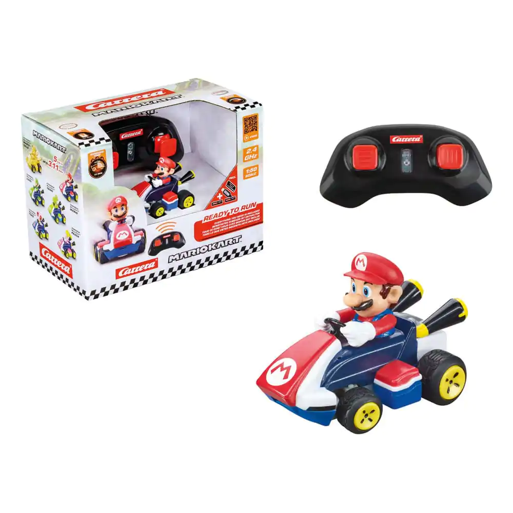 Super Mario Kart RC avto na daljinsko upravljanje 1/50 2.4GHz Mini Mario fotografija izdelka