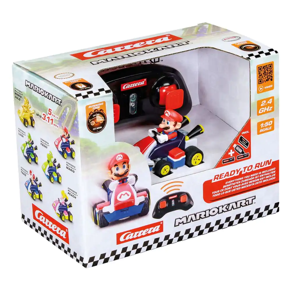 Super Mario Kart RC avto na daljinsko upravljanje 1/50 2.4GHz Mini Mario fotografija izdelka