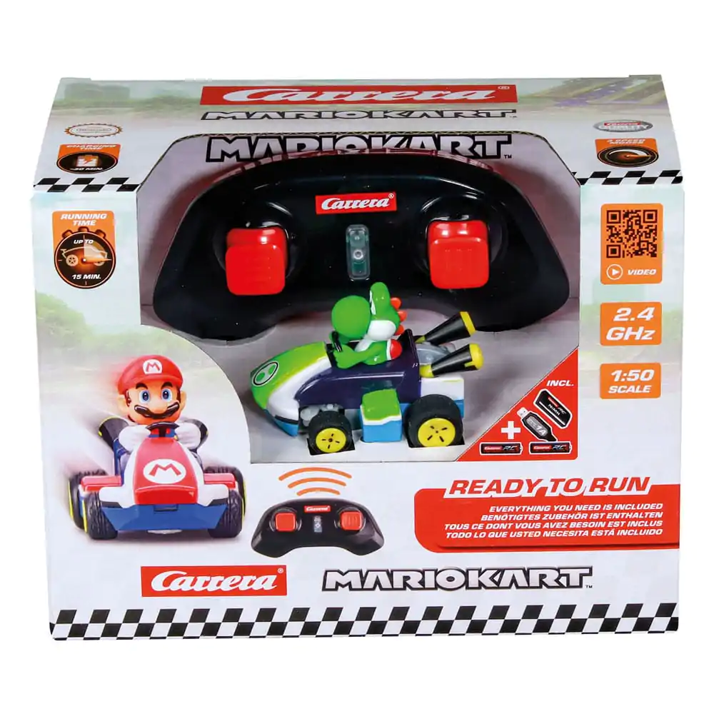 Super Mario Kart RC avtomobil na daljinsko vodenje 1/50 2,4GHz Mini Yoshi fotografija izdelka
